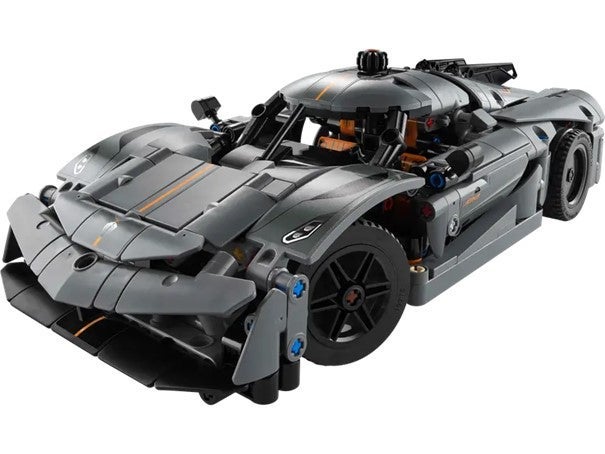 Lego Koenigsegg Jesko Absolut-hyperbil grå 42173