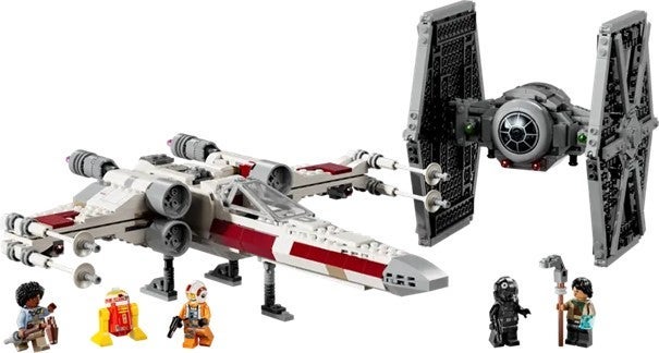 Lego Kombimodell med TIE Fighter og X-Wing 75393