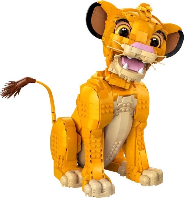 Lego Løvenes konge, Simba, som ung 43247