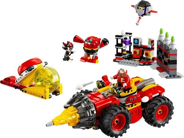 Lego Super Sonic mot Egg Drillster 76999