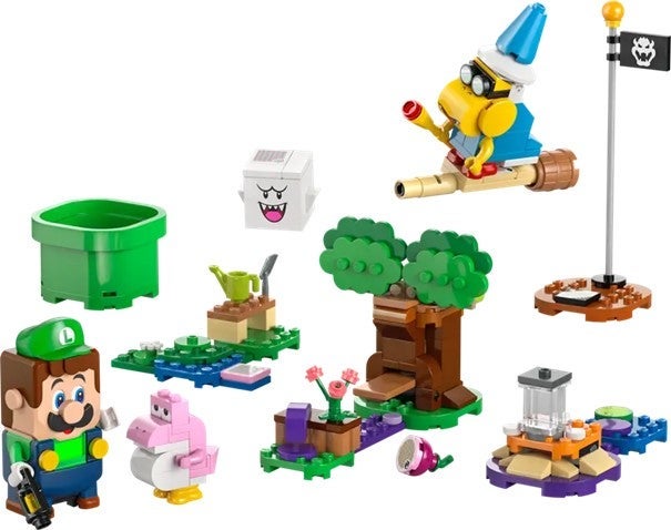 Lego På eventyr med interaktive LEGO Luigi 71440