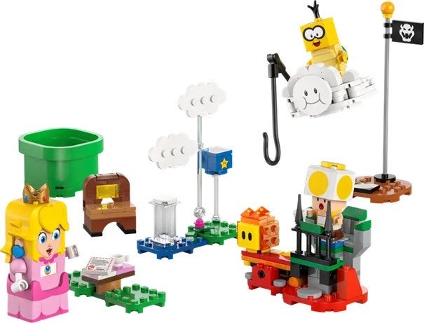 Lego På eventyr med interaktive LEGO Peach 71441