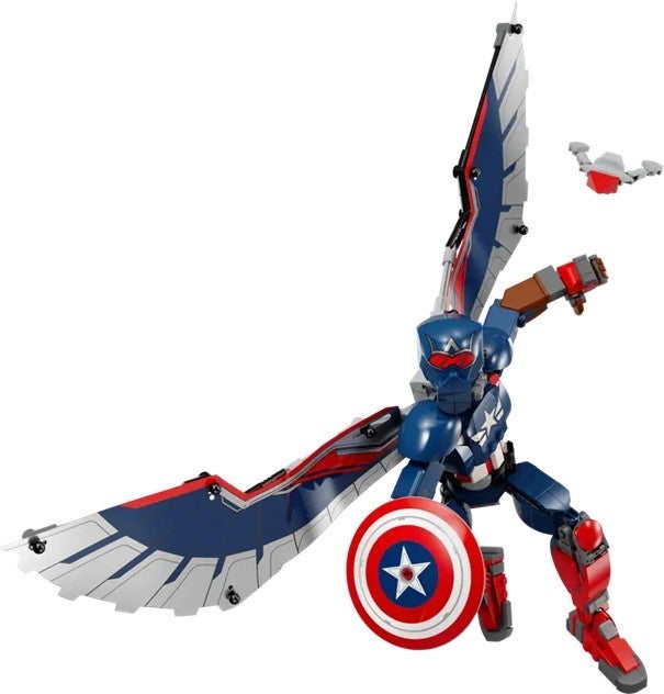 Lego Byggbar figur av nye Captain America 76296