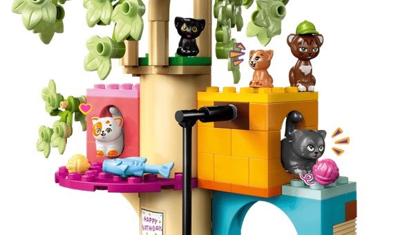 Lego Kattens bursdagsfest og leketre 42666
