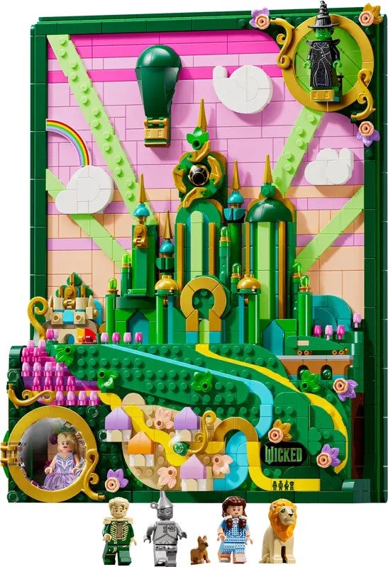 Lego Emerald City-veggkunst 75685