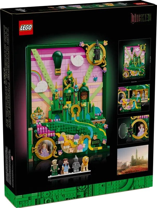 Lego Emerald City-veggkunst 75685