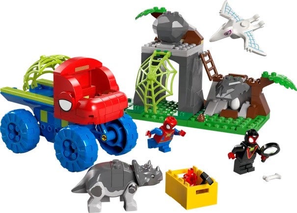 Lego Team Spidey: Dino-truck til unnsetning 11199
