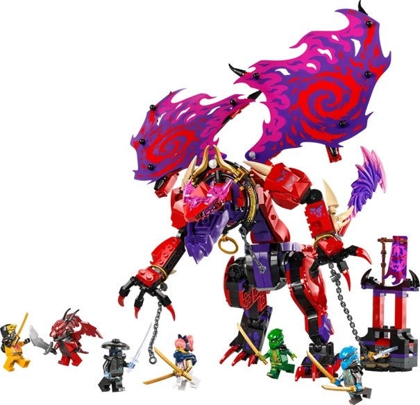 Lego Kaosdragen Thunderfang 71832