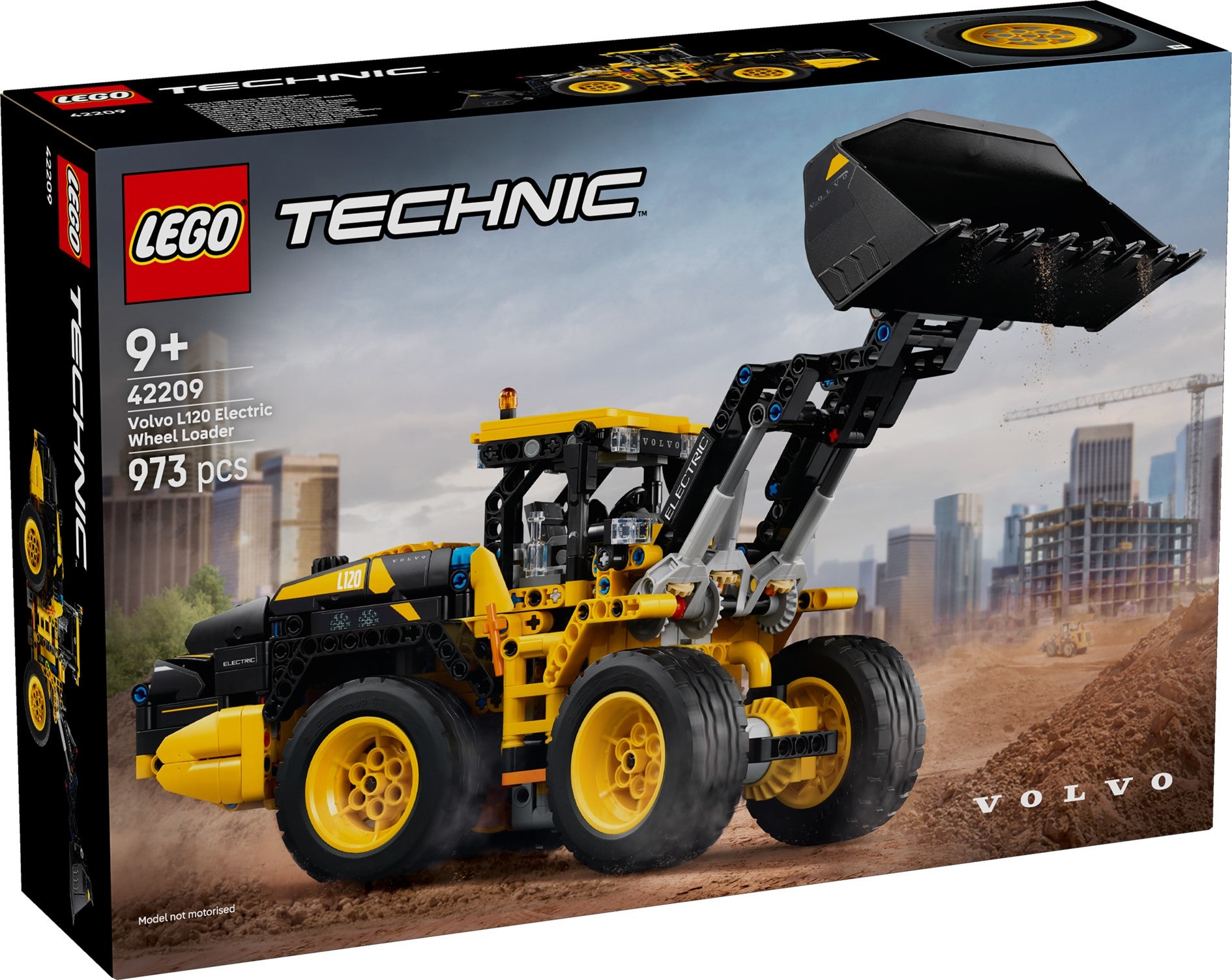 Lego Volvo L120 Electric hjullaster 42209