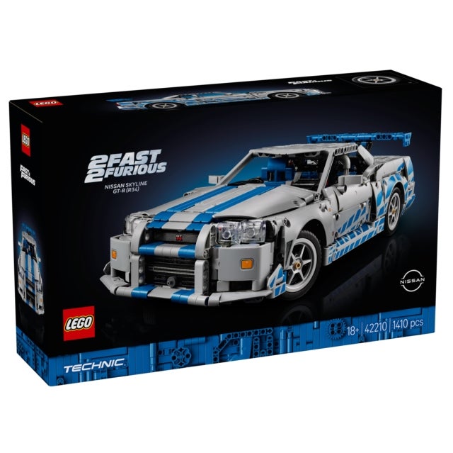 Lego 2 Fast 2 Furious Nissan Skyline GT-R 42210
