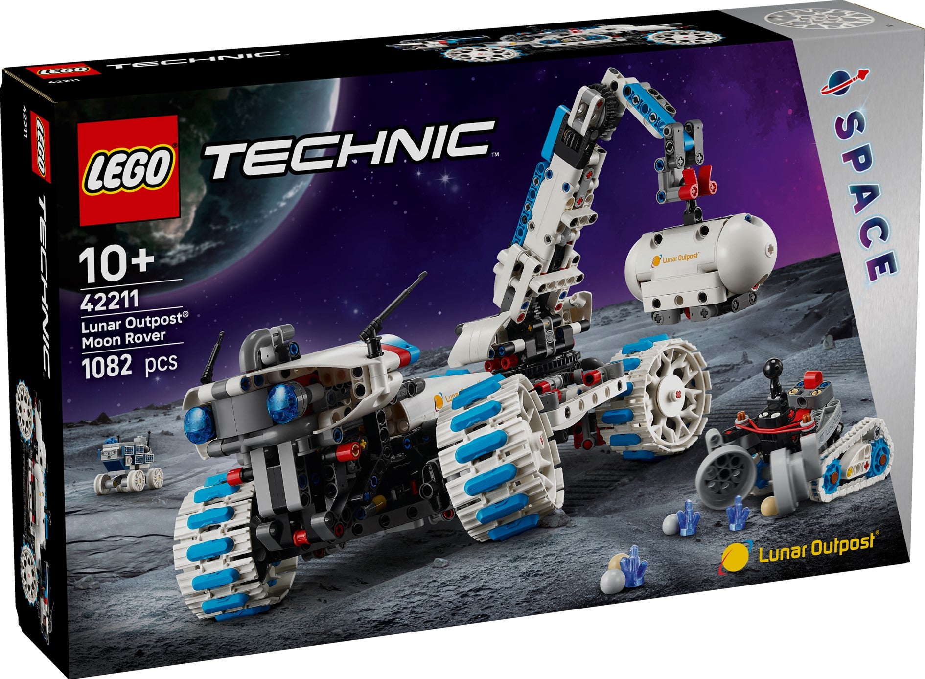 Lego Lunar Outpost månerover-romkjøretøy 42211