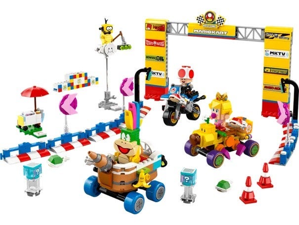 Lego Mario Kart - Baby Peach og Grand Prix 72036