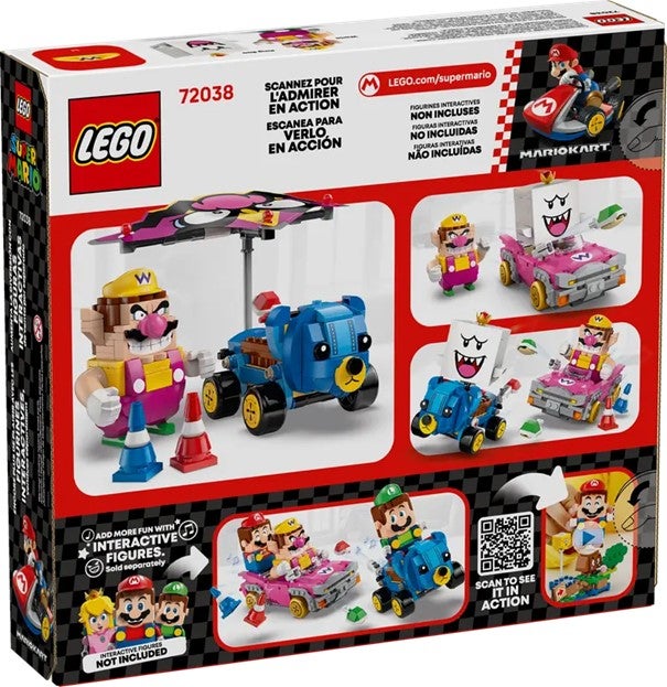 Lego Mario Kart - Wario og King Boo 72038