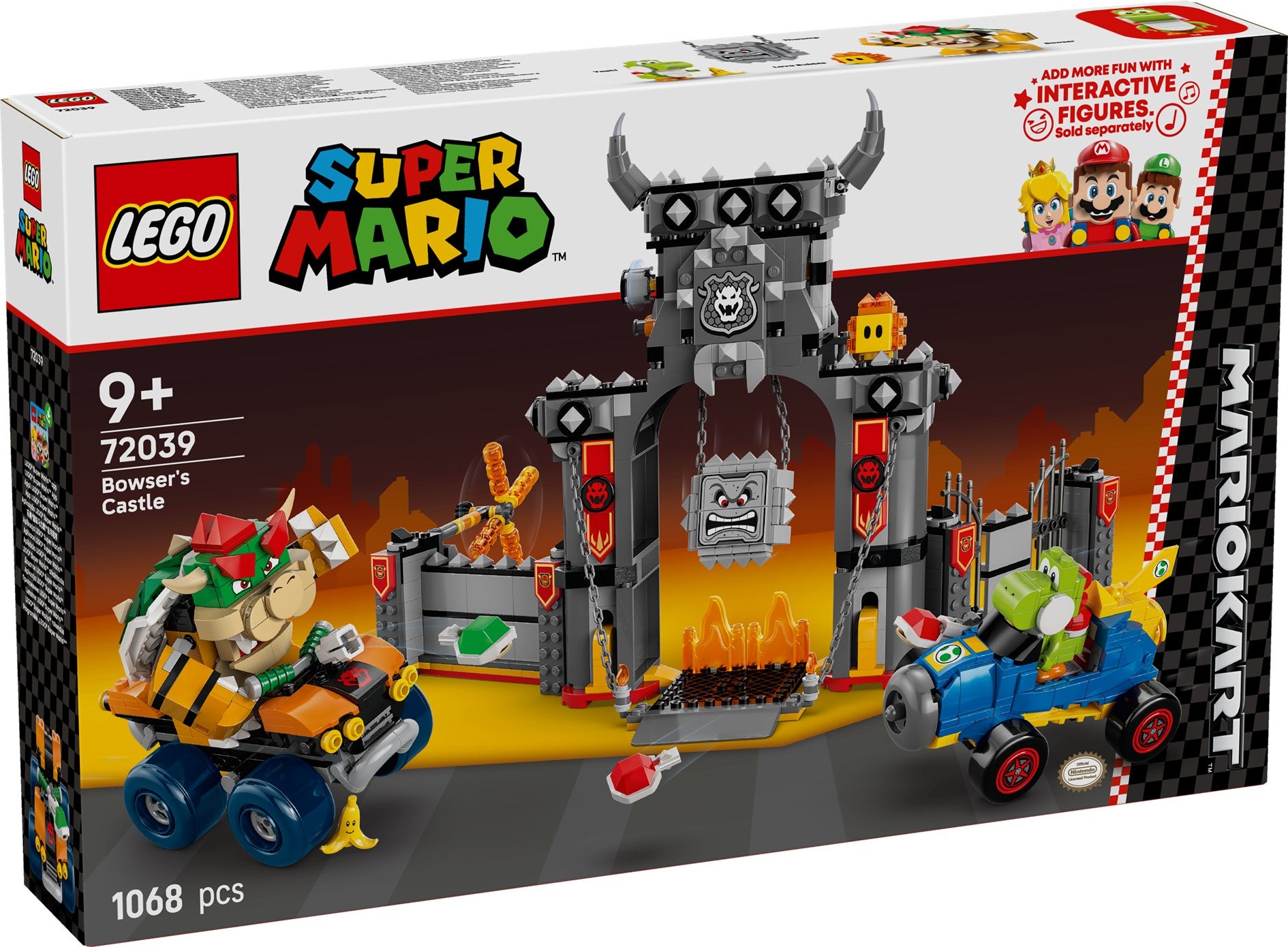 Lego Mario Kart - Bowsers slott 72039