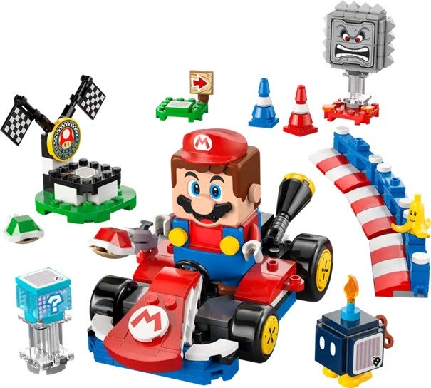 Lego Mario Kart interaktiv Mario og Standard 72043