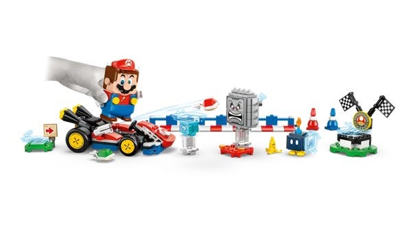 Lego Mario Kart interaktiv Mario og Standard 72043