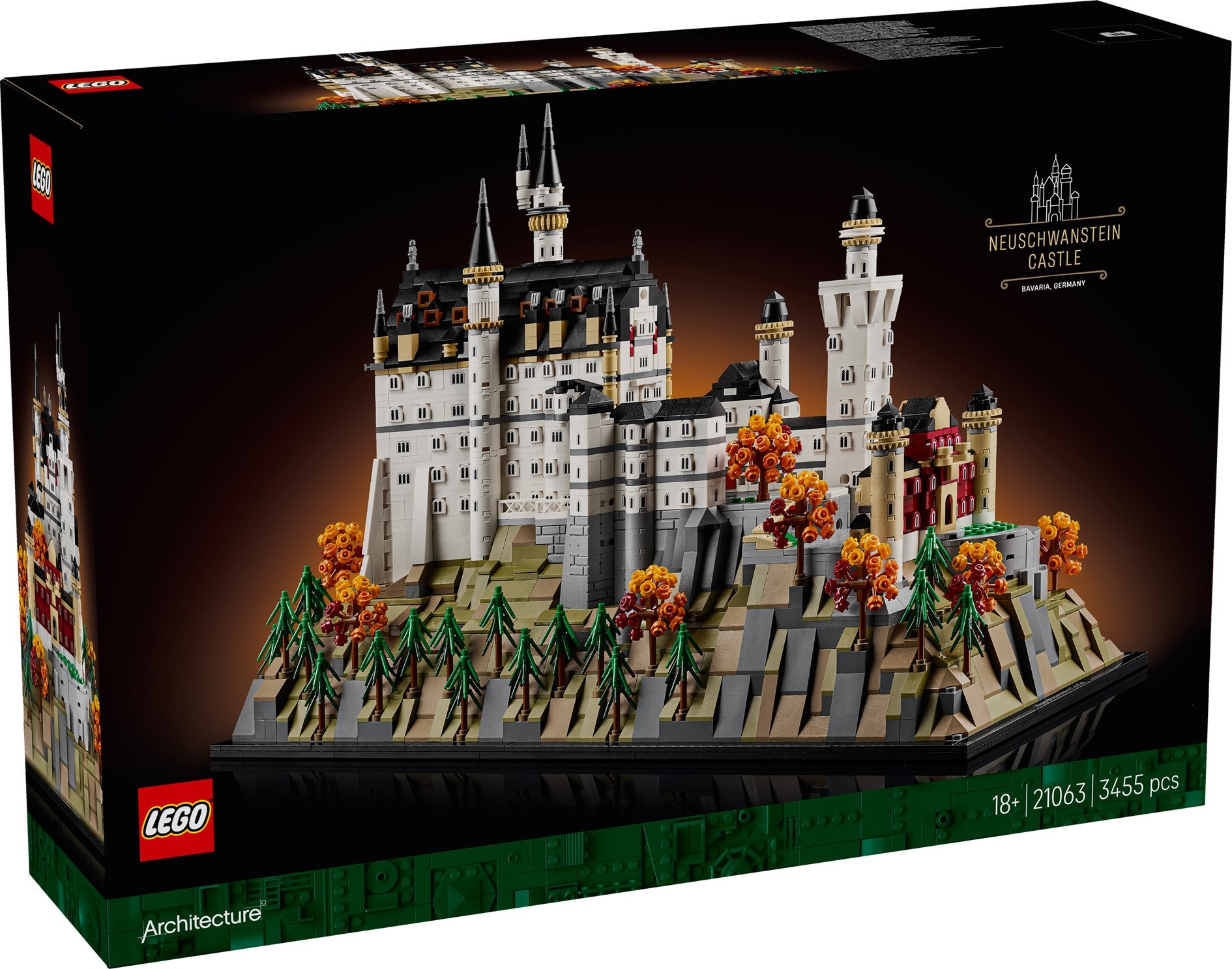 Lego Neuschwanstein slott 21063