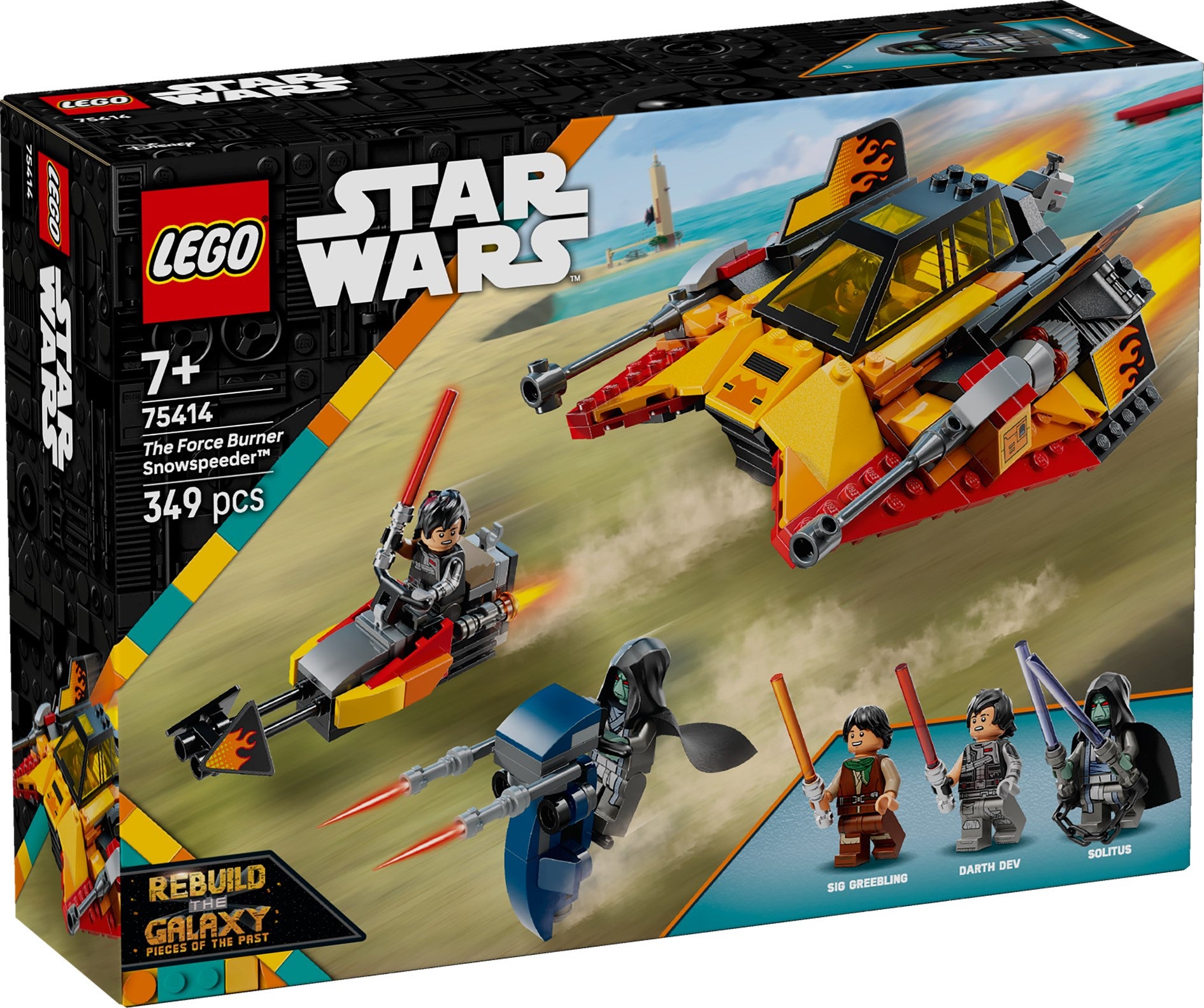 Lego Kraftens flamme-snowspeeder 75414