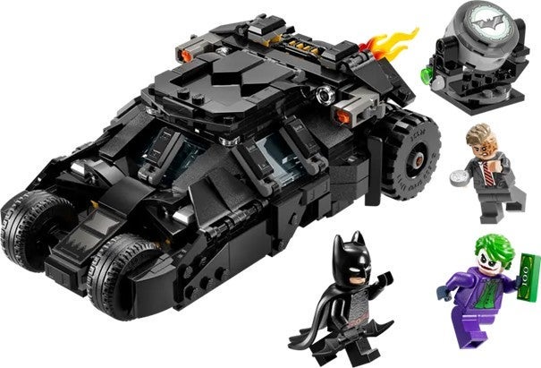 Lego Batman m/Tumbler mot Two-Face og Joker 76303