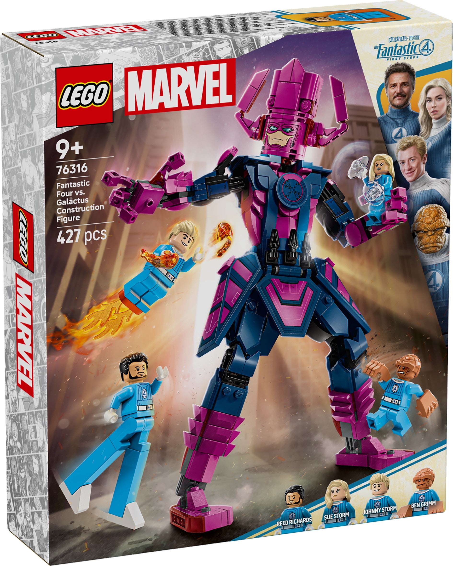 Lego Fantastic Four mot Galactus-byggefigur 76316