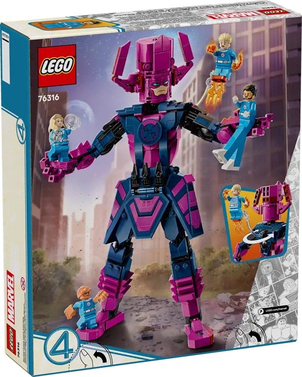 Lego Fantastic Four mot Galactus-byggefigur 76316
