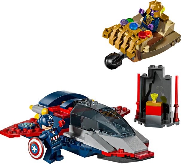Lego Captain America mot Thanos 76319