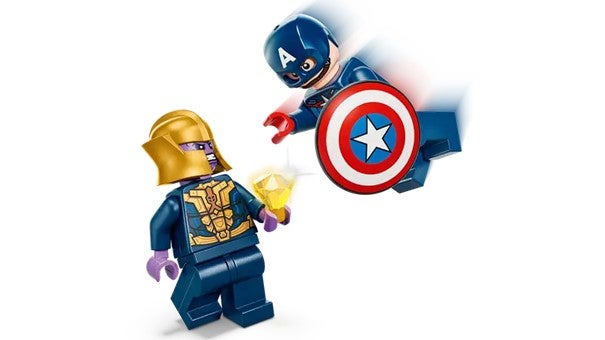 Lego Captain America mot Thanos 76319