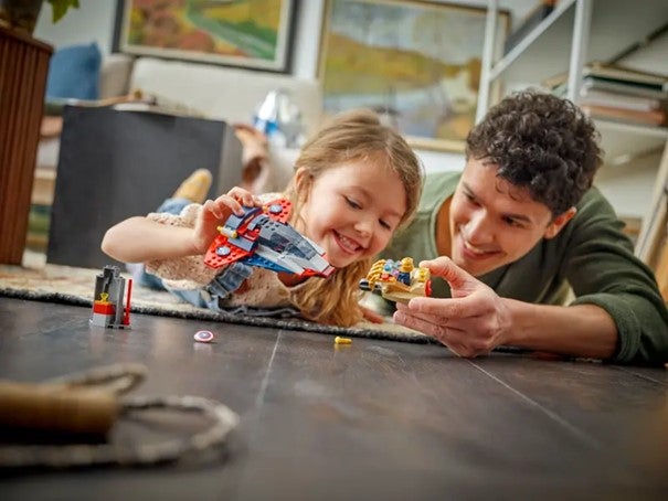 Lego Captain America mot Thanos 76319