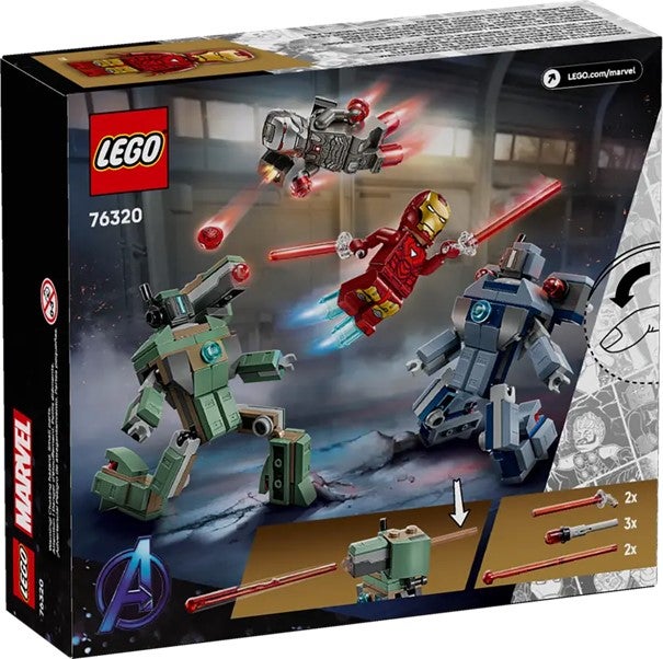Lego Iron Man & War Machine - Hammer-droner 76320