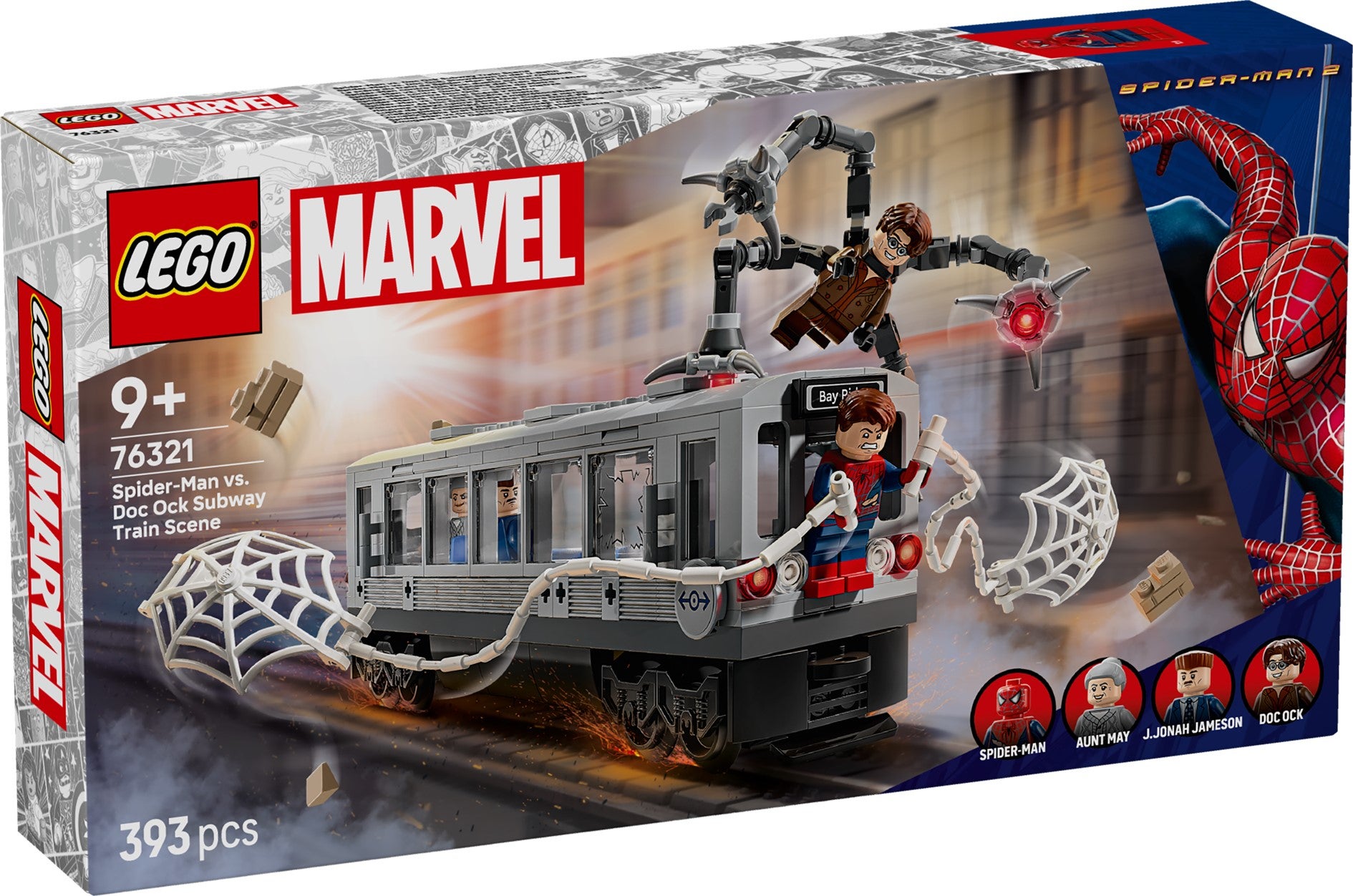 Lego Spider-Man mot Doc Ock: T-banescenen 76321