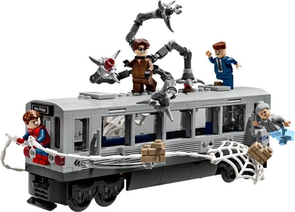 Lego Spider-Man mot Doc Ock: T-banescenen 76321