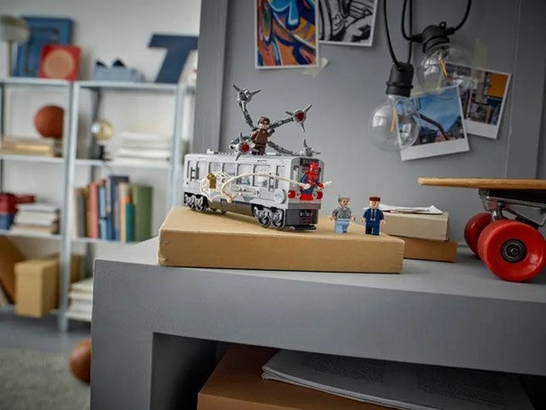 Lego Spider-Man mot Doc Ock: T-banescenen 76321