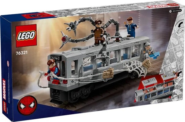 Lego Spider-Man mot Doc Ock: T-banescenen 76321