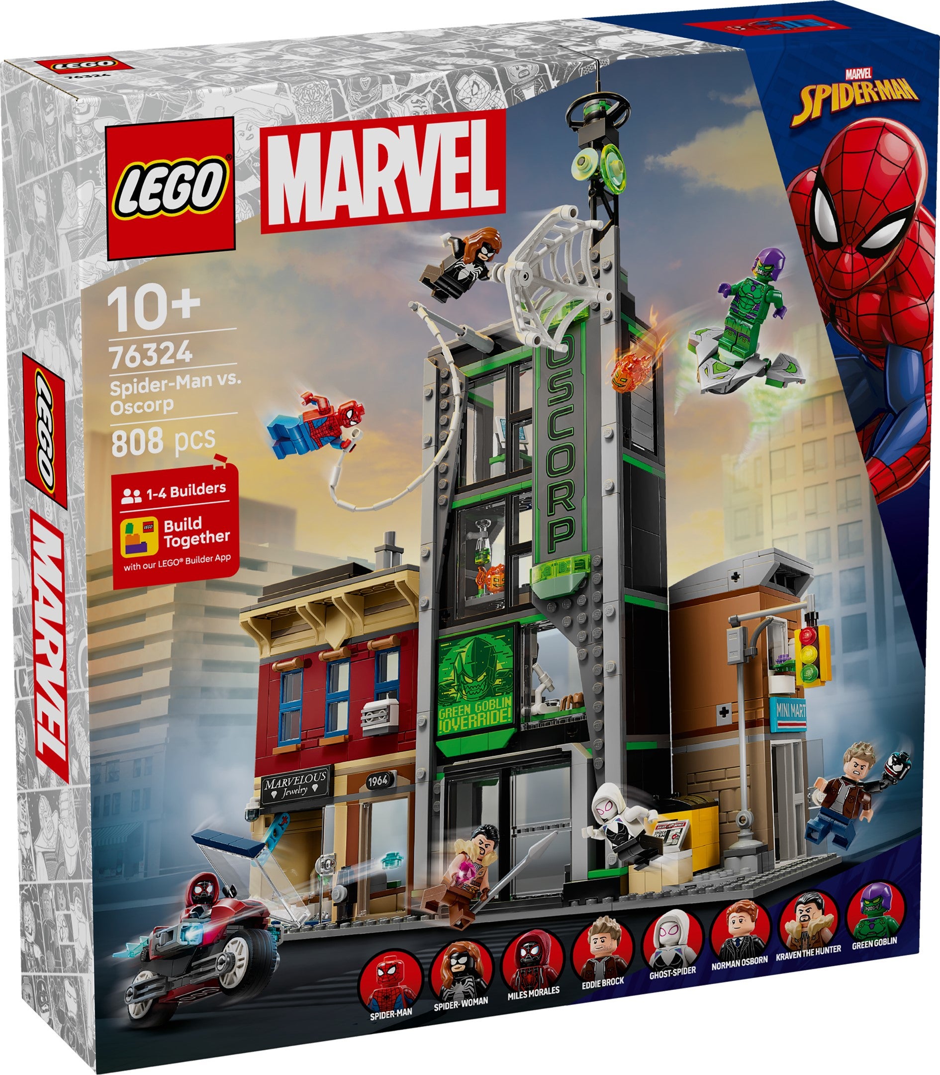 Lego Spider-Man mot Oscorp 76324