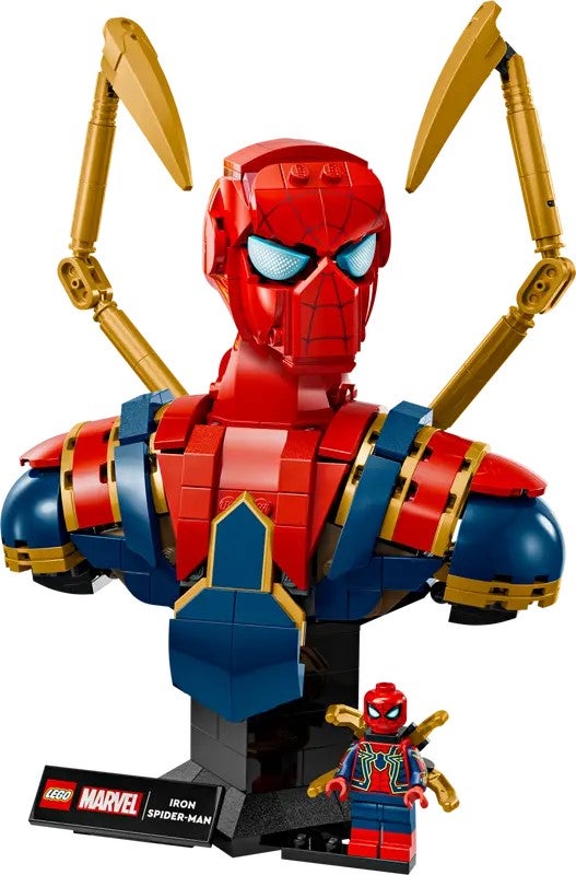 Lego Byste av Iron Spider-Man 76326