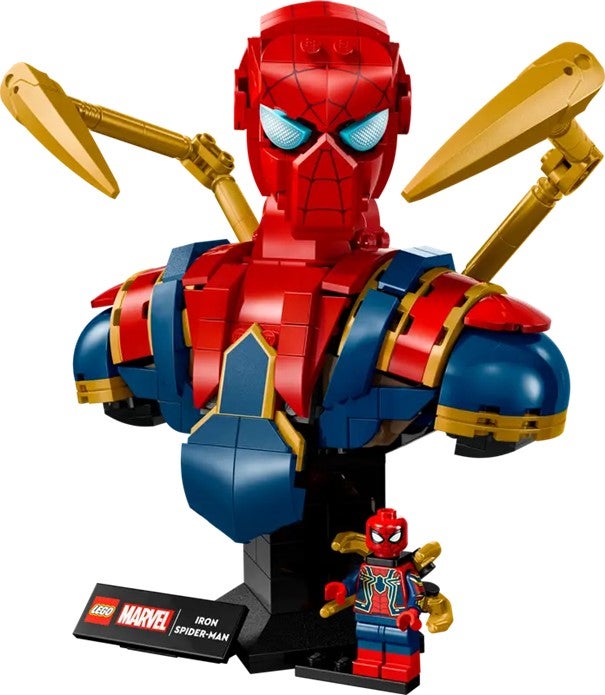 Lego Byste av Iron Spider-Man 76326
