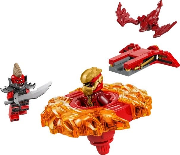 Lego Kais Spinjitzu-dragespinner 71823