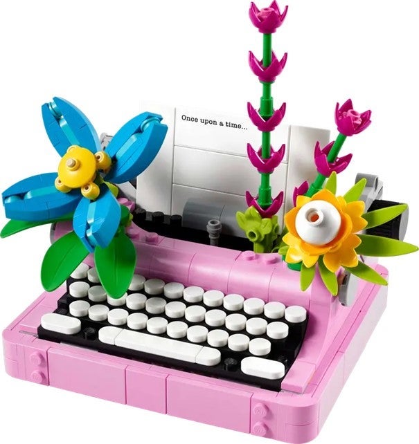 Lego Skrivemaskin med blomster 31169