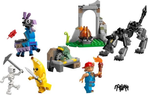 Lego Peely og Sparkplug slår leir på sletten 77075