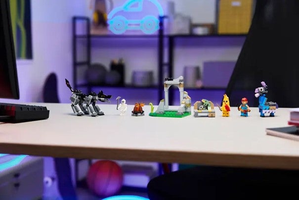 Lego Peely og Sparkplug slår leir på sletten 77075