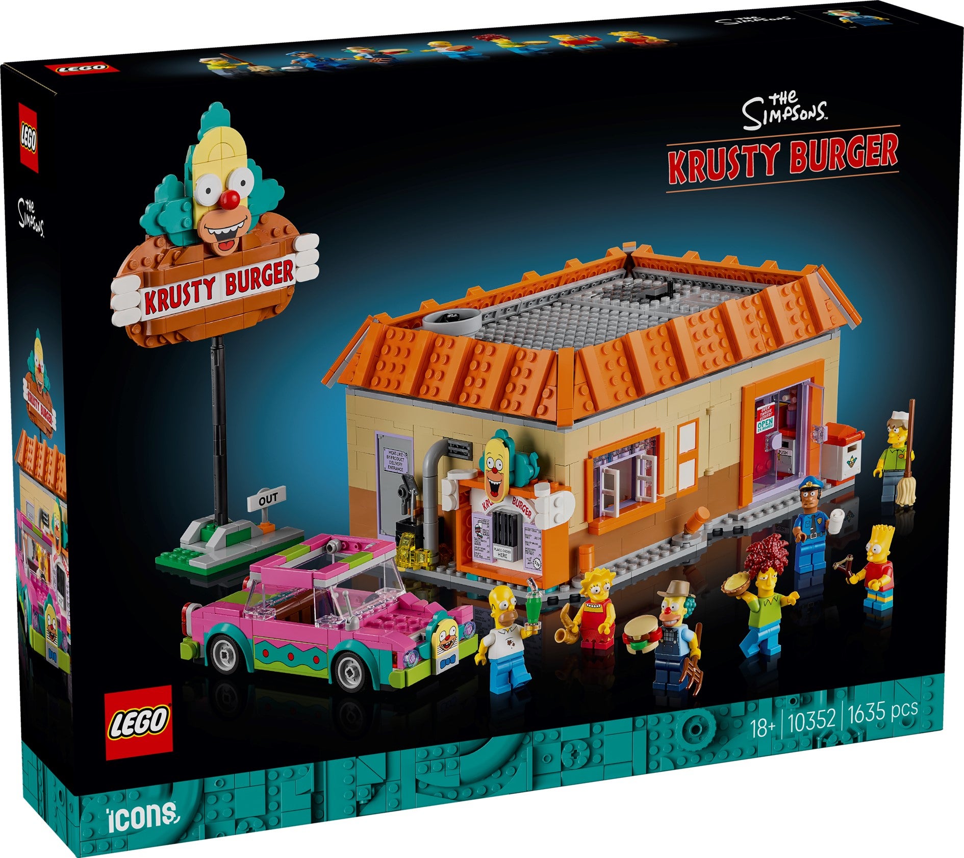Lego The Simpsons: Krusty-burger 10352
