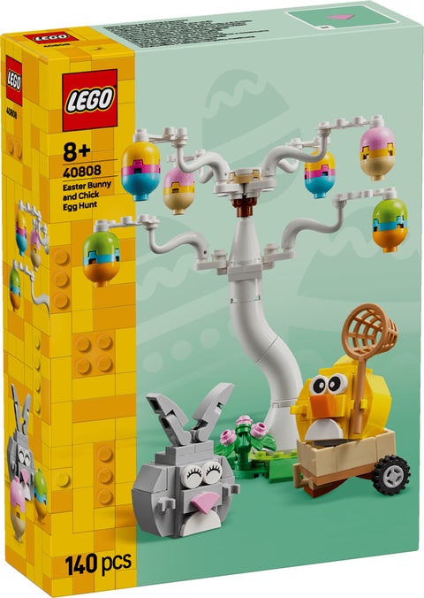 Lego Eggjakt med påskehare og kylling 40808