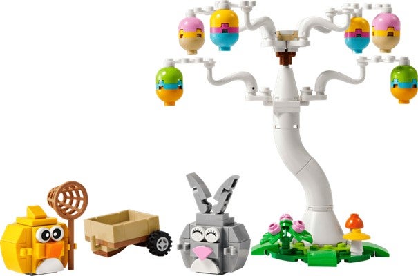 Lego Eggjakt med påskehare og kylling 40808