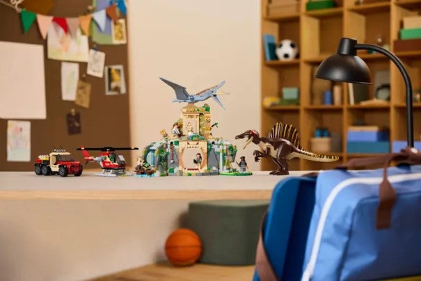 Lego Helikopteroppdrag m/spinosaurus & quetz 76976