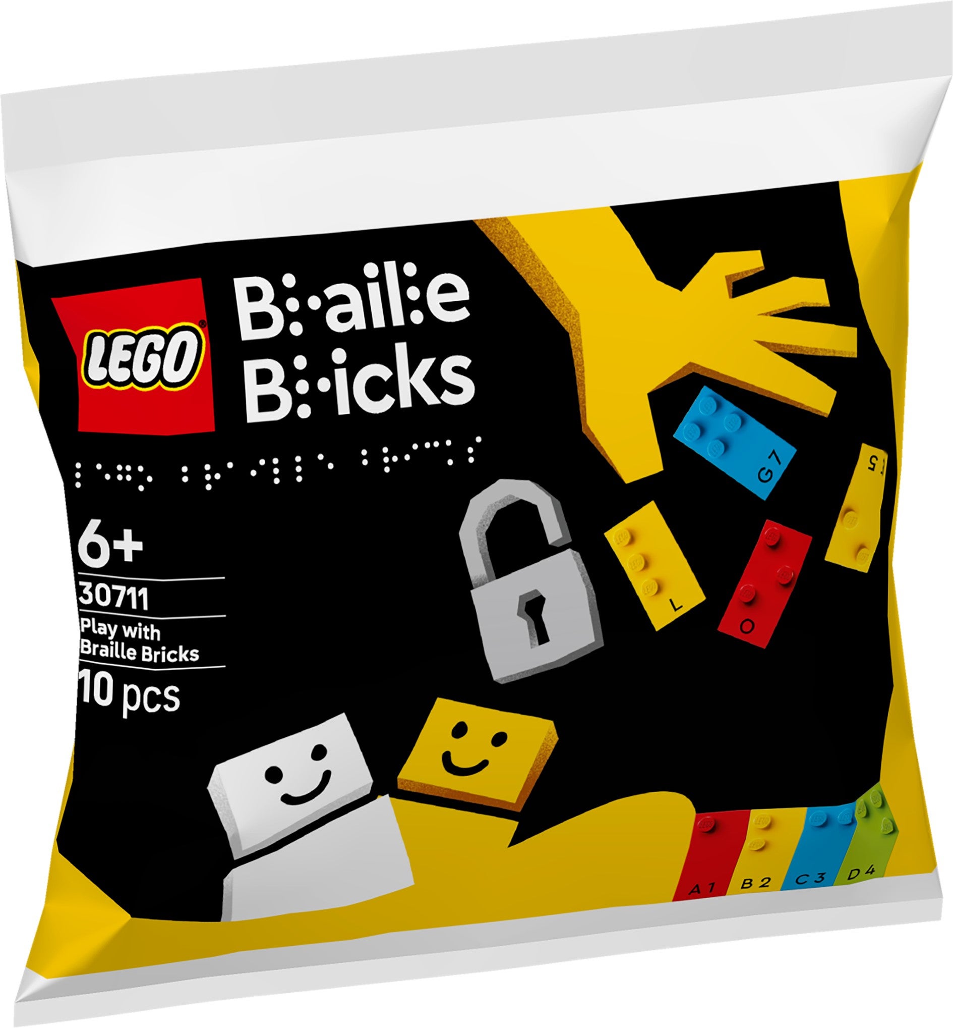 Lego Lek med blindeskriftklosser 30711