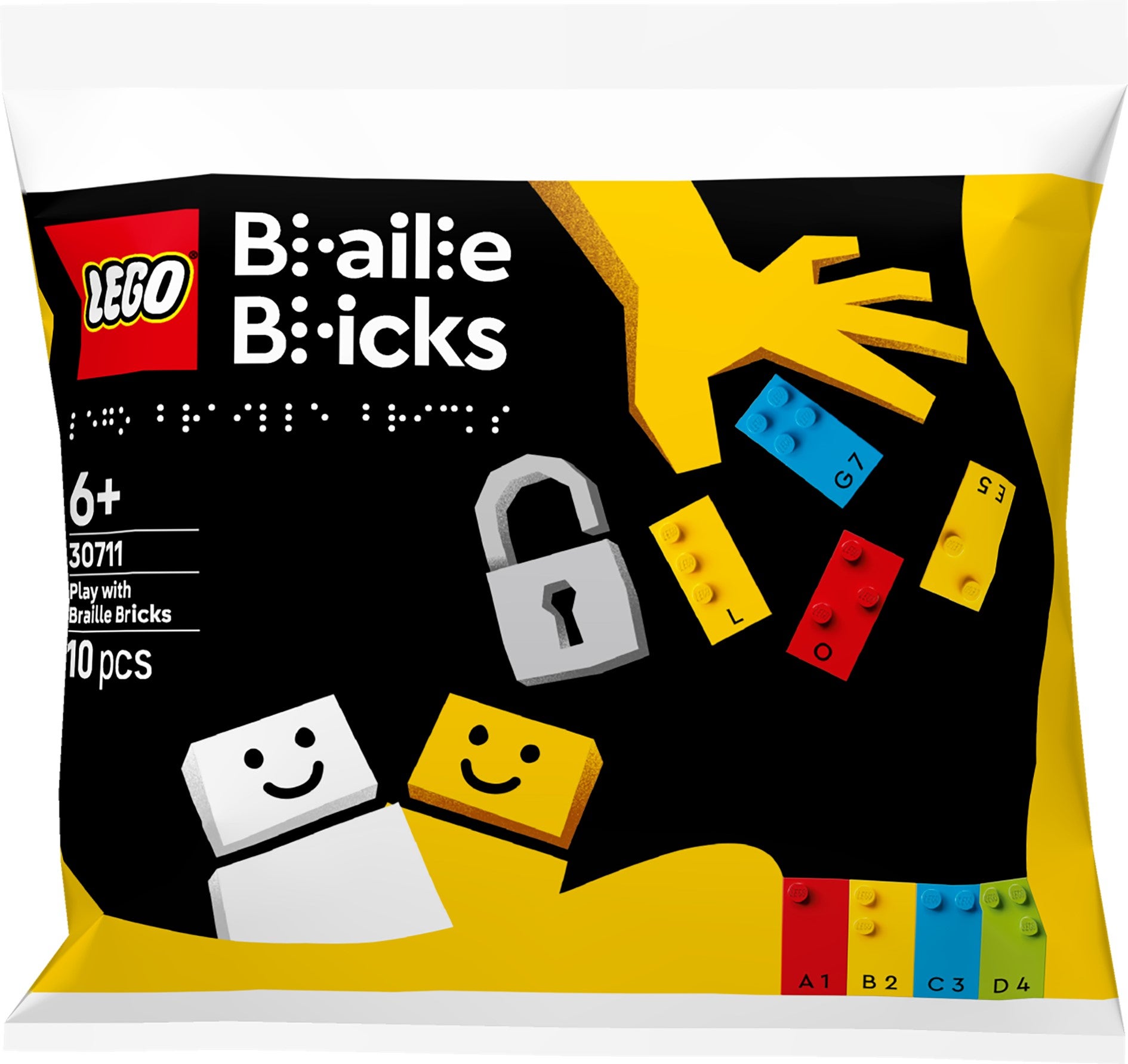 Lego Lek med blindeskriftklosser 30711