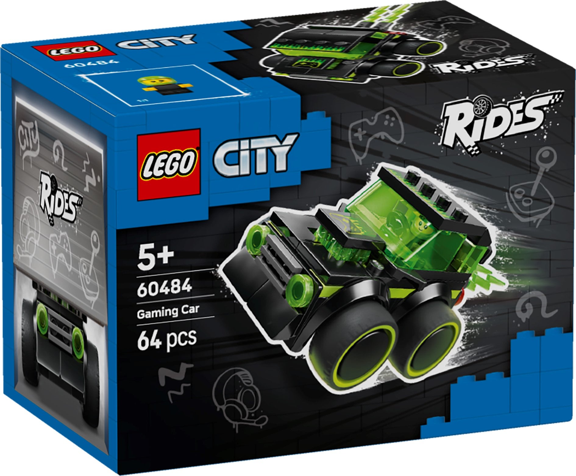 Lego Kjøretøy - gaming-racerbil 60484