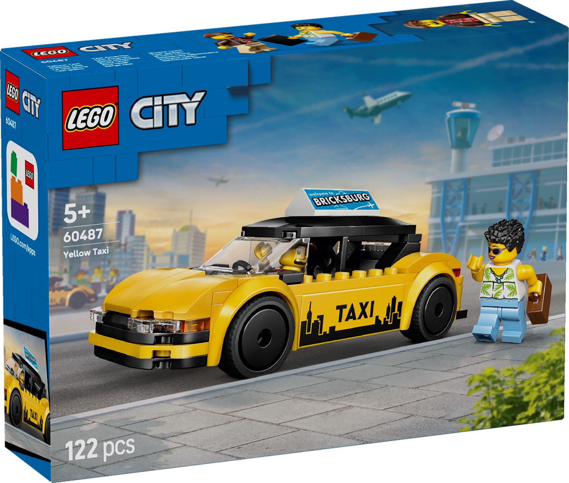 Lego Gul taxi 60487