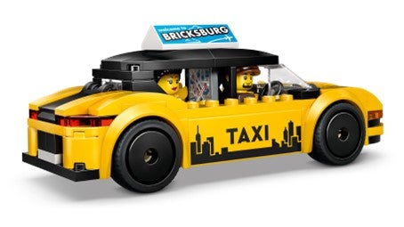 Lego Gul taxi 60487