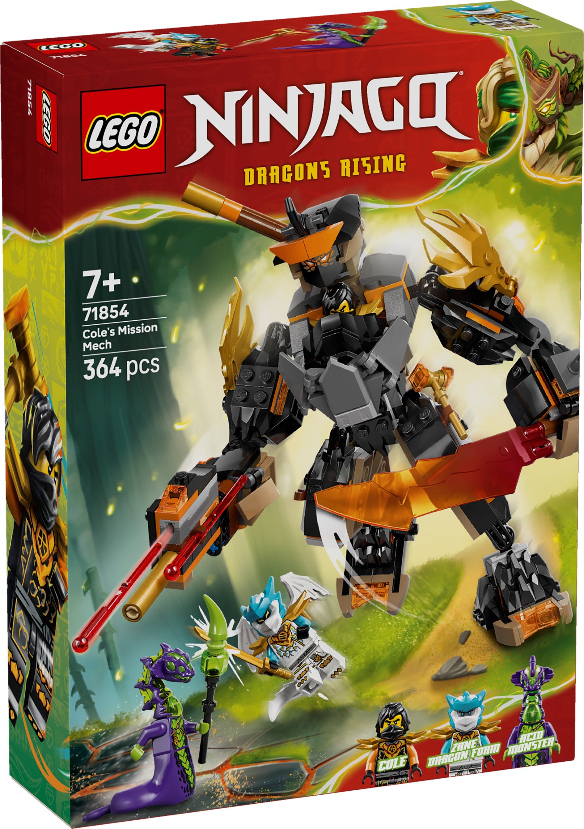 Lego Coles eventyrrobot og Drage-Zane 71854
